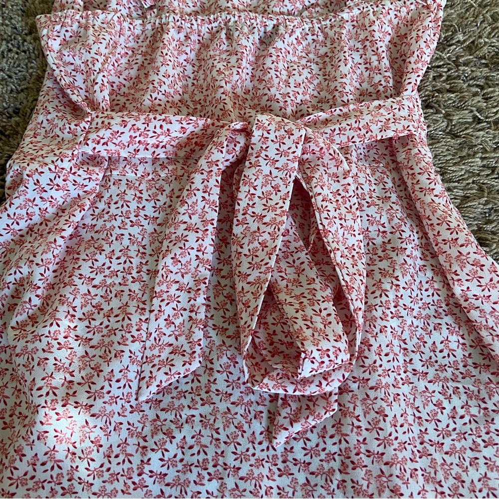 Medium White and Pink Summer Sundress - Picture 4 of 10
